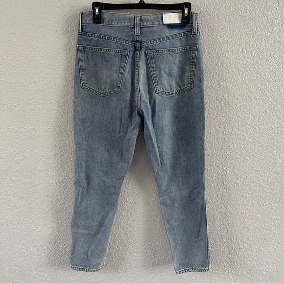 RE/DONE Originals High Rise Button Fly Jeans 28 Made in USA Vintage Wash - Picture 4 of 11